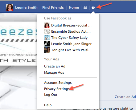 New Privacy Settings On Facebook