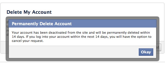 How to permanently delete your Facebook Account