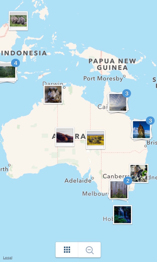 National Geographic Instagram Photo Map