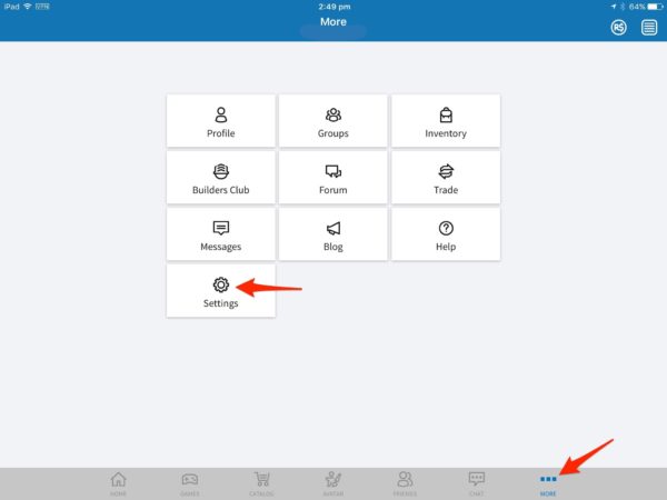 How To Log Out Of Your Roblox Account On Ipad